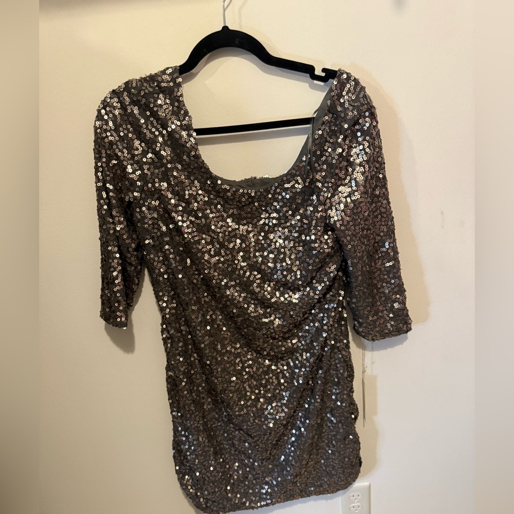 NWT Size medium Lauren Conrad Sequin Dress